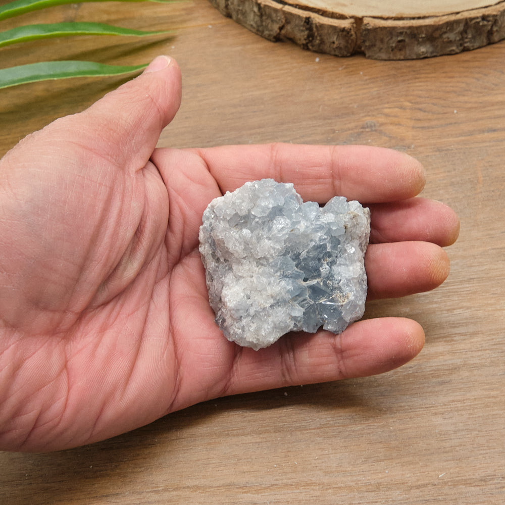 Rough Blue Celestite Cluster 175g