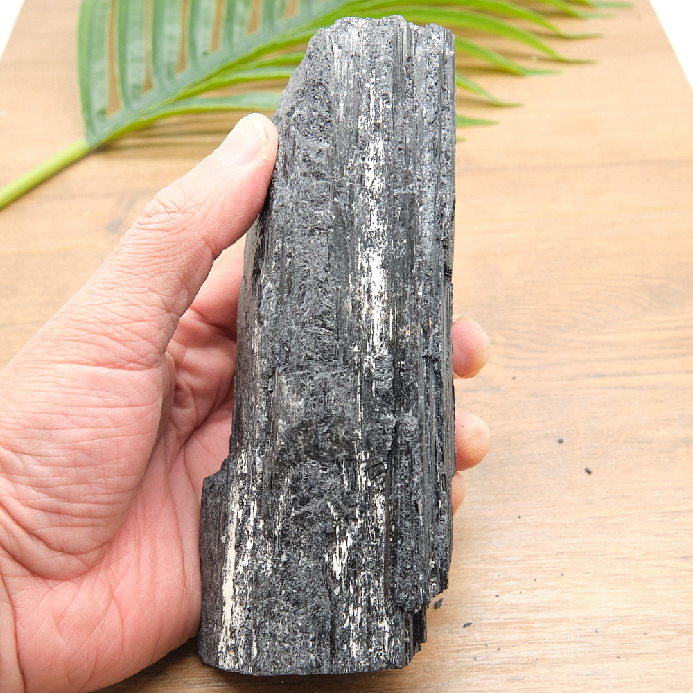 Large Rough Black Tourmaline Natural Rock 925g