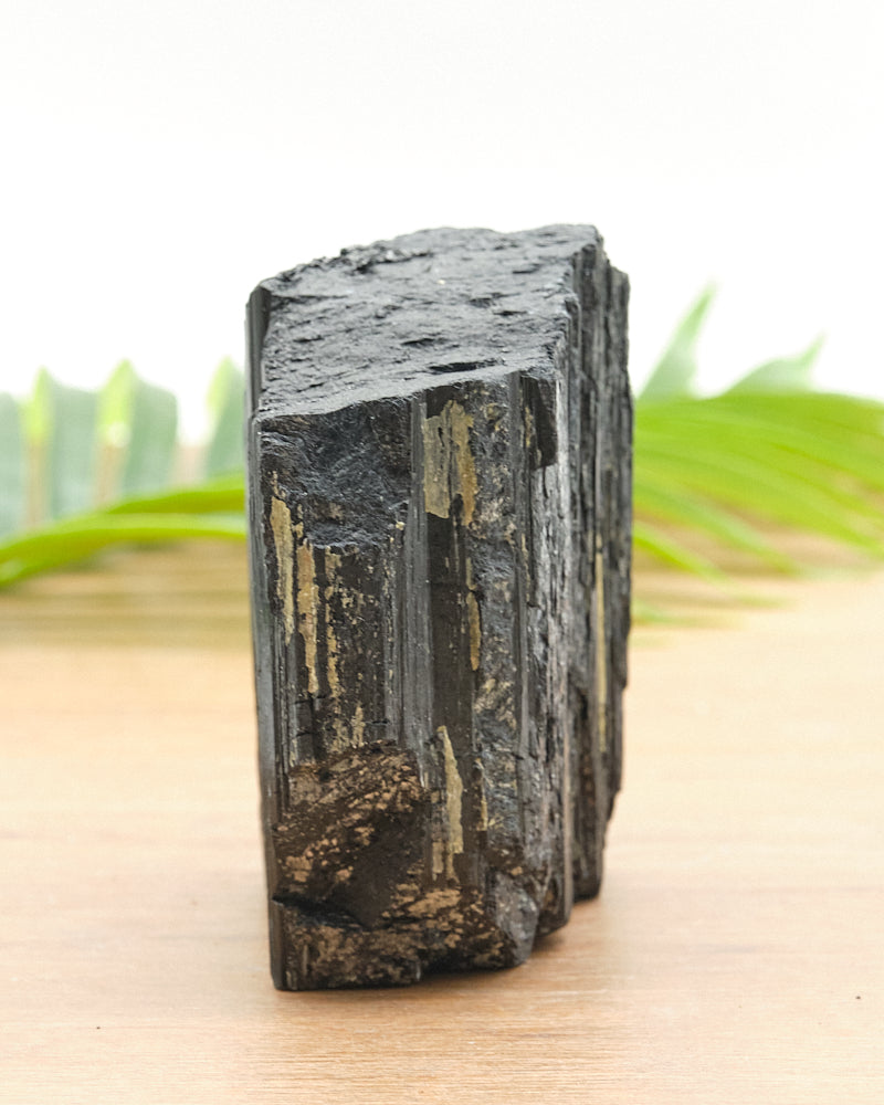 Large Rough Black Tourmaline Natural Rock 1104g