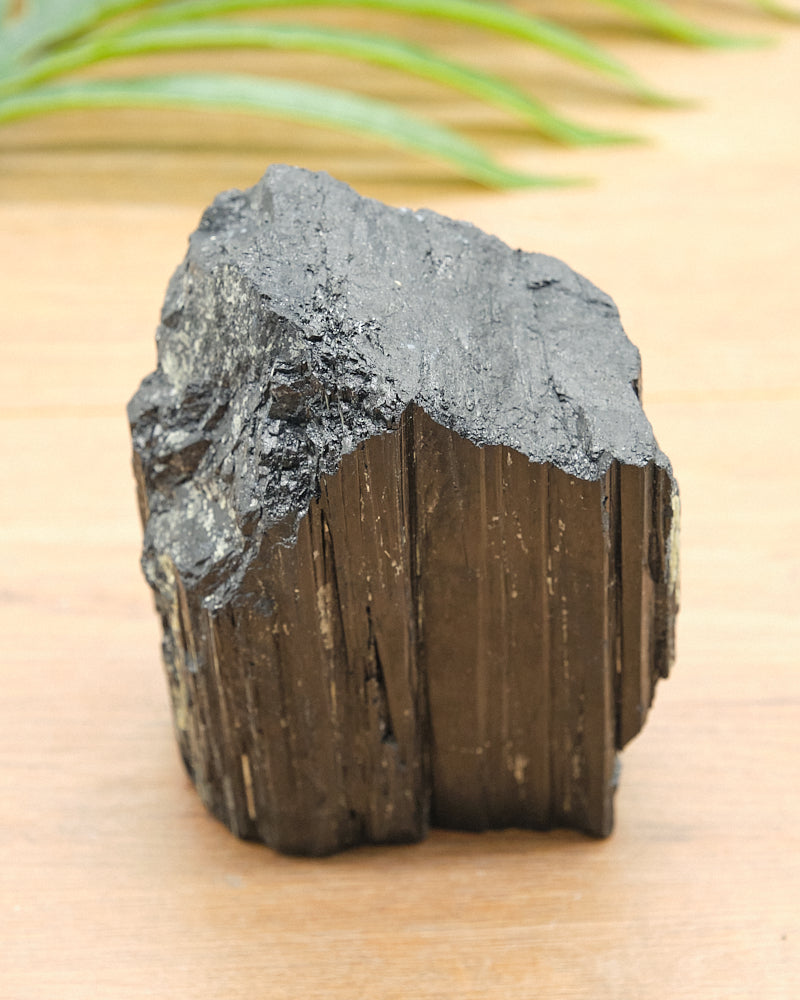 Large Rough Black Tourmaline Natural Rock 1104g