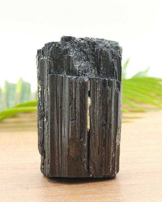 Large Rough Black Tourmaline Natural Rock 1091g