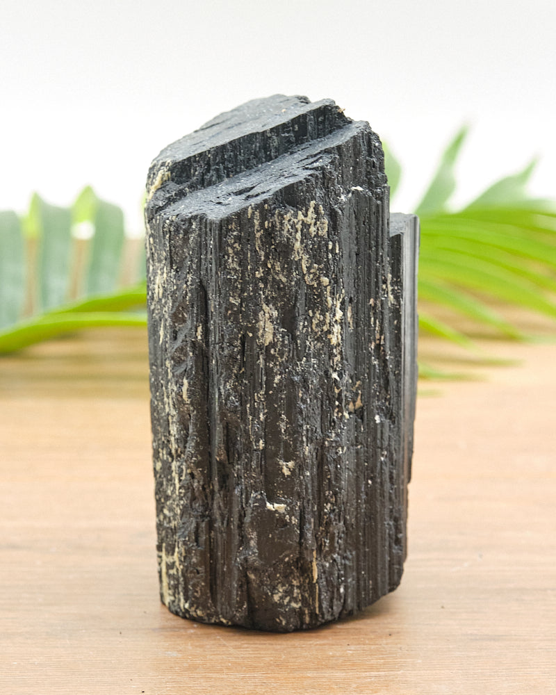 Large Rough Black Tourmaline Natural Rock 1091g