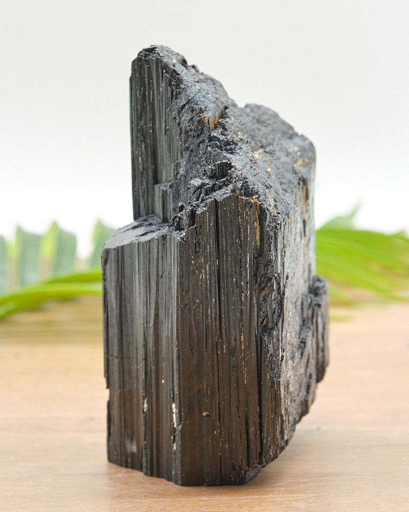 Large Rough Black Tourmaline Natural Rock 1133g