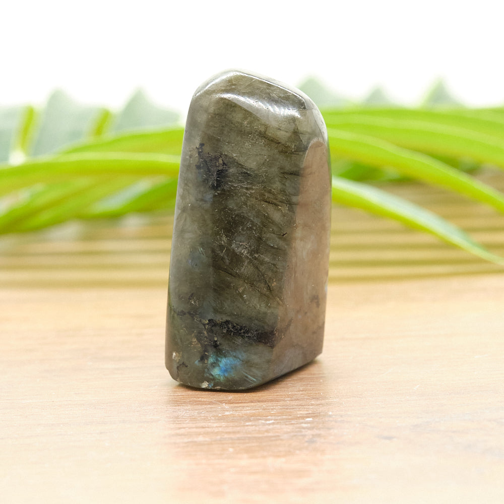 Natural Labradorite Freeform Polished Crystal 63g