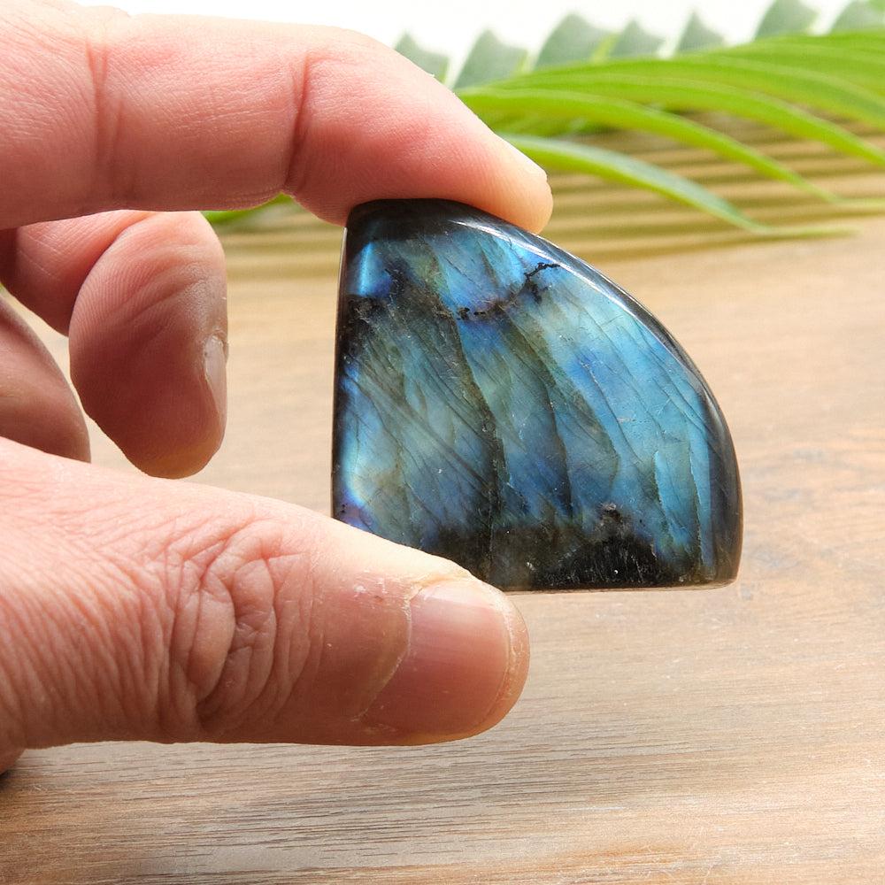 Natural Labradorite Freeform Polished Crystal 40g