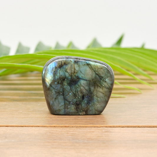 Natural Labradorite Freeform Polished Crystal 95g
