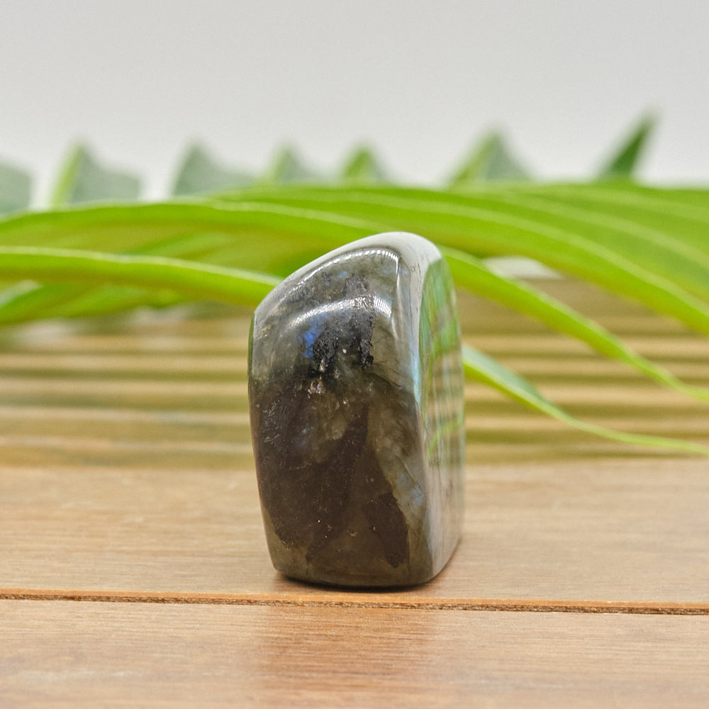 Natural Labradorite Freeform Polished Crystal 95g