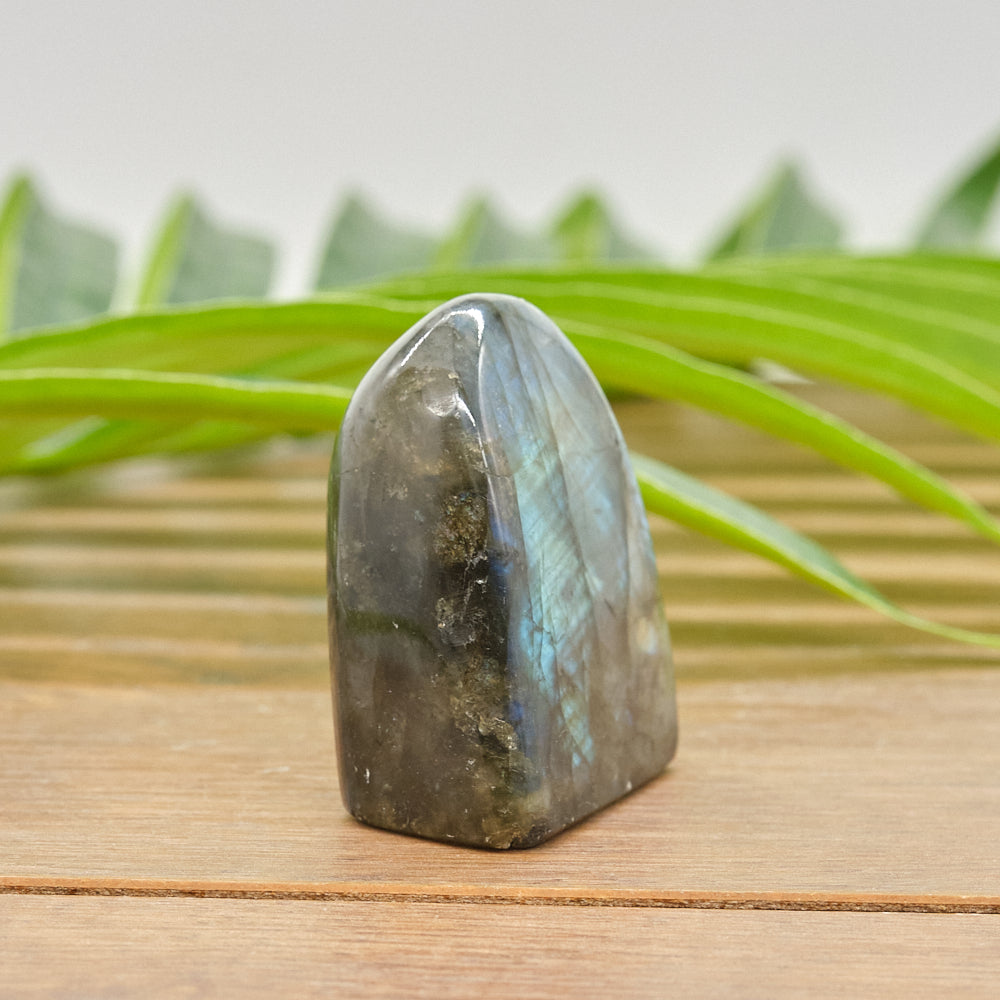 Natural Small Labradorite Freeform Polished Crystal 55g