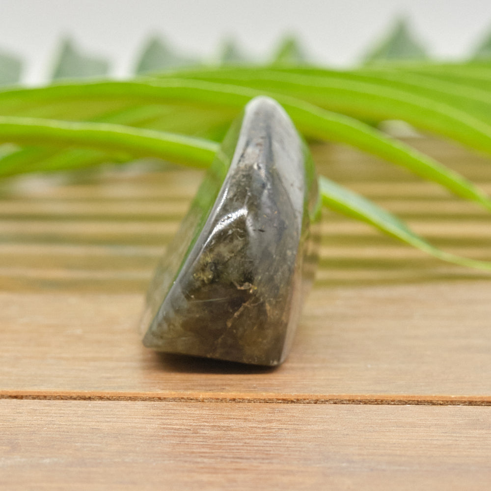 Natural Labradorite Freeform Polished Crystal 83g