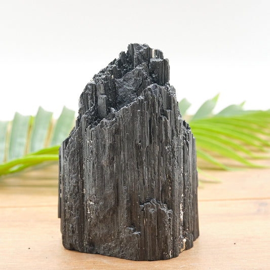 Large Rough Black Tourmaline Natural Rock 1254g