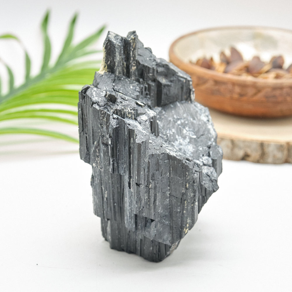 Large Rough Black Tourmaline Natural Rock 1688g