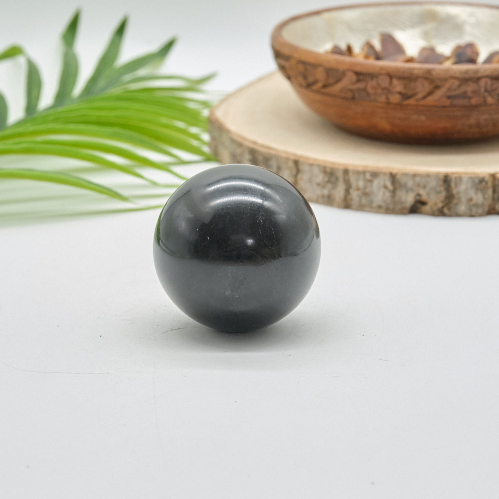 Black Tourmaline Sphere 6cm 369g