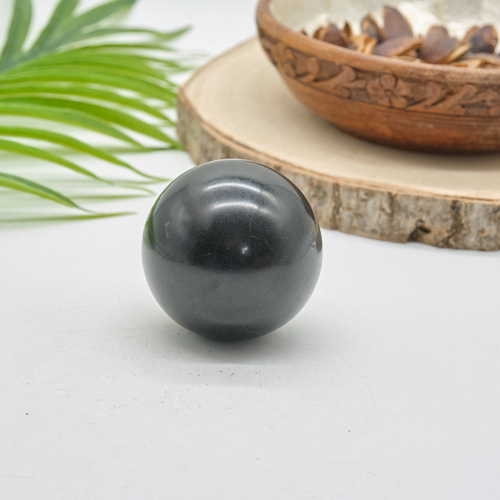 Black Tourmaline Sphere 6cm 329g