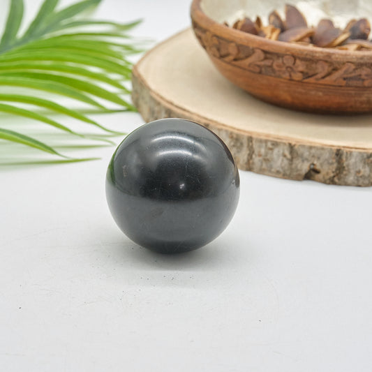 Black Tourmaline Sphere 6cm 329g