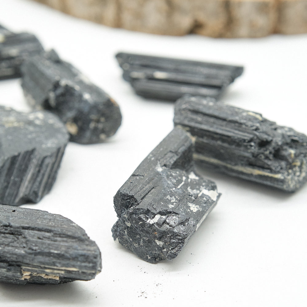Large Rough Black Tourmaline Stone 5-8cm