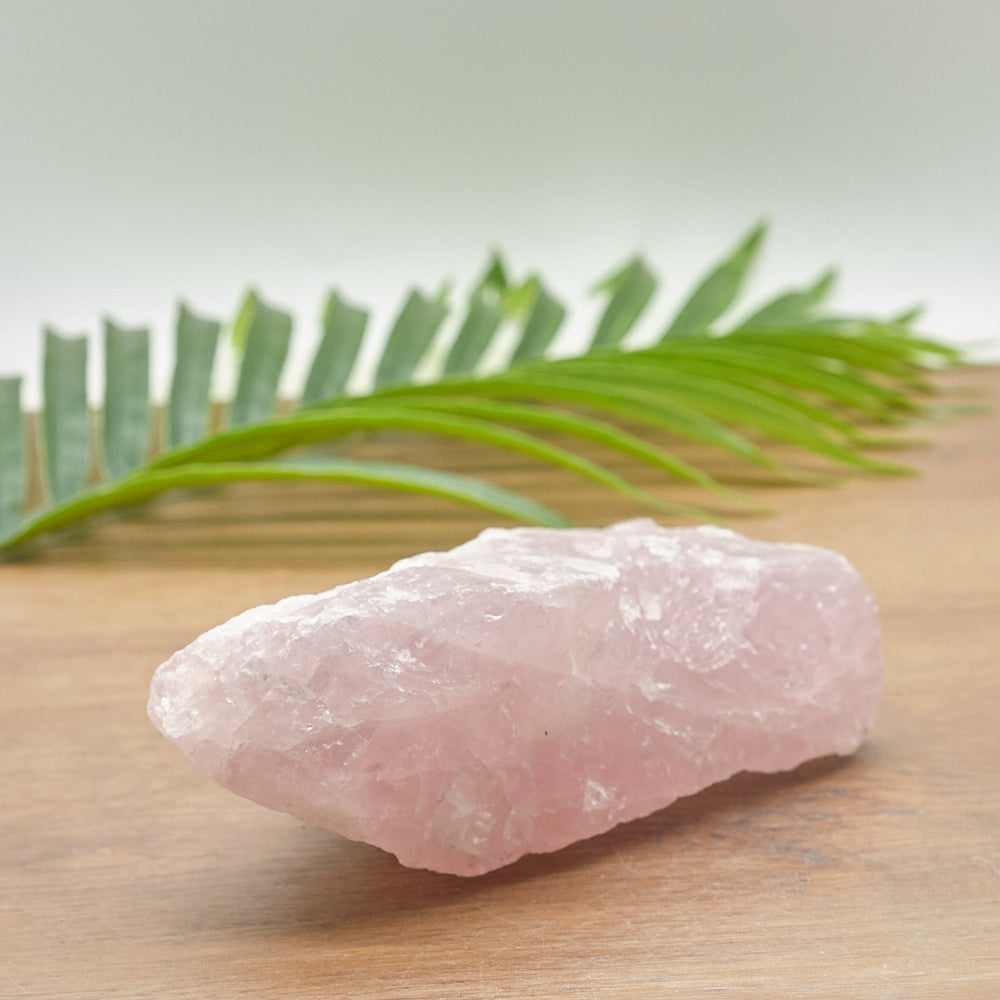 Large Rough Rose Quartz Rock 850g