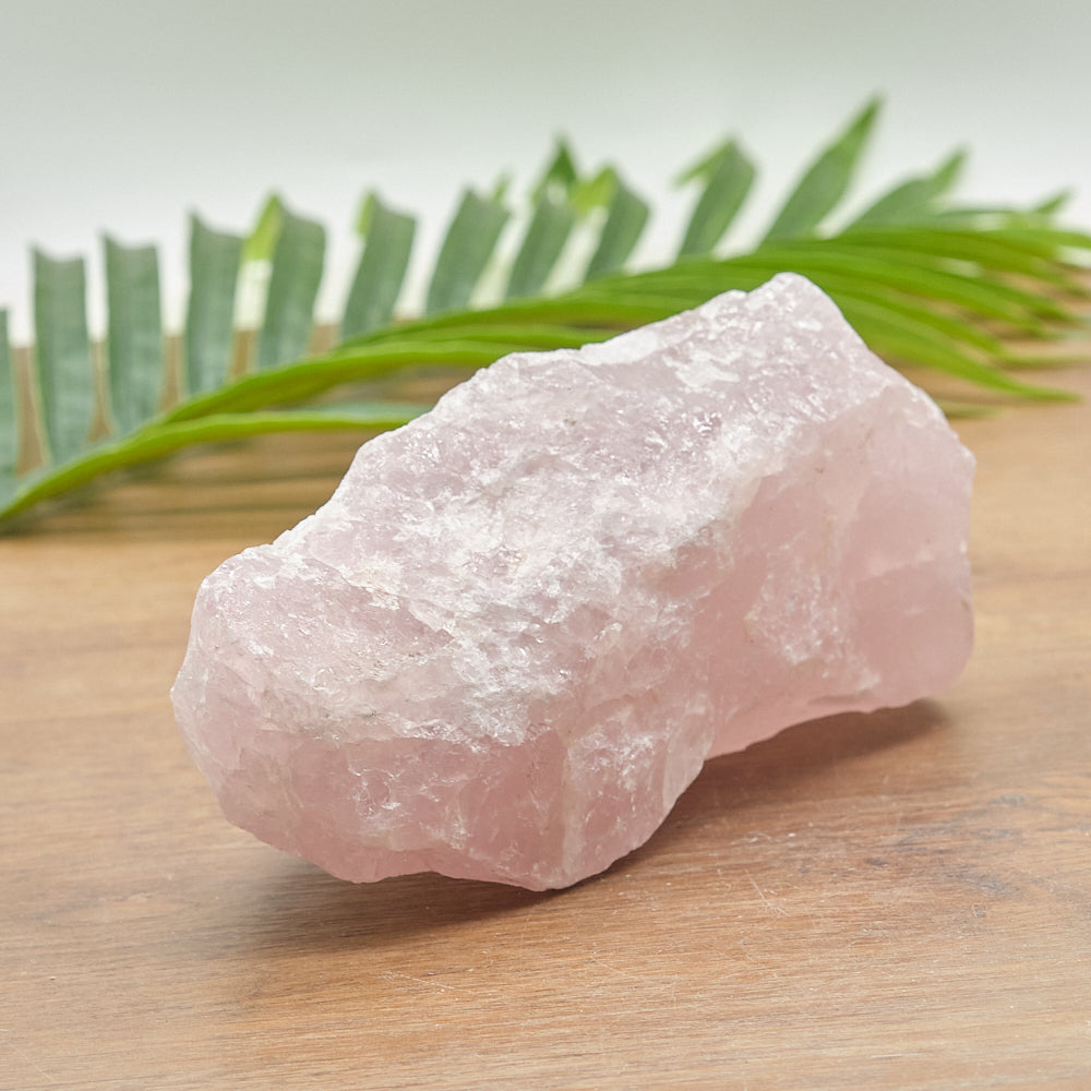 Large Rough Rose Quartz Rock 850g