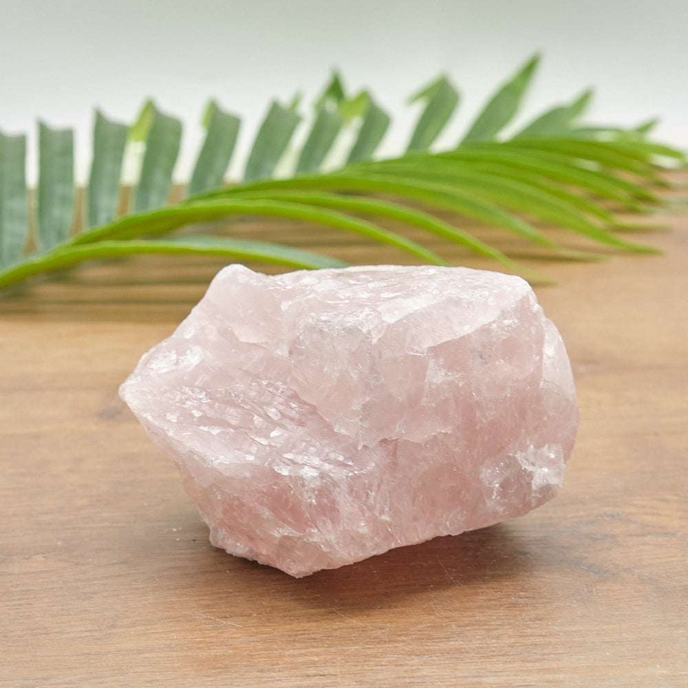 Large Rough Rose Quartz Rock 835g