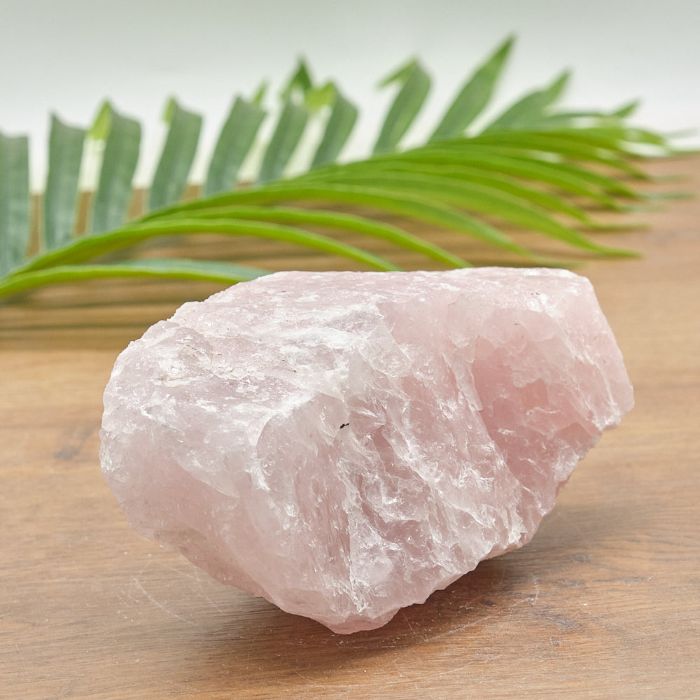 Large Rough Rose Quartz Rock 822g