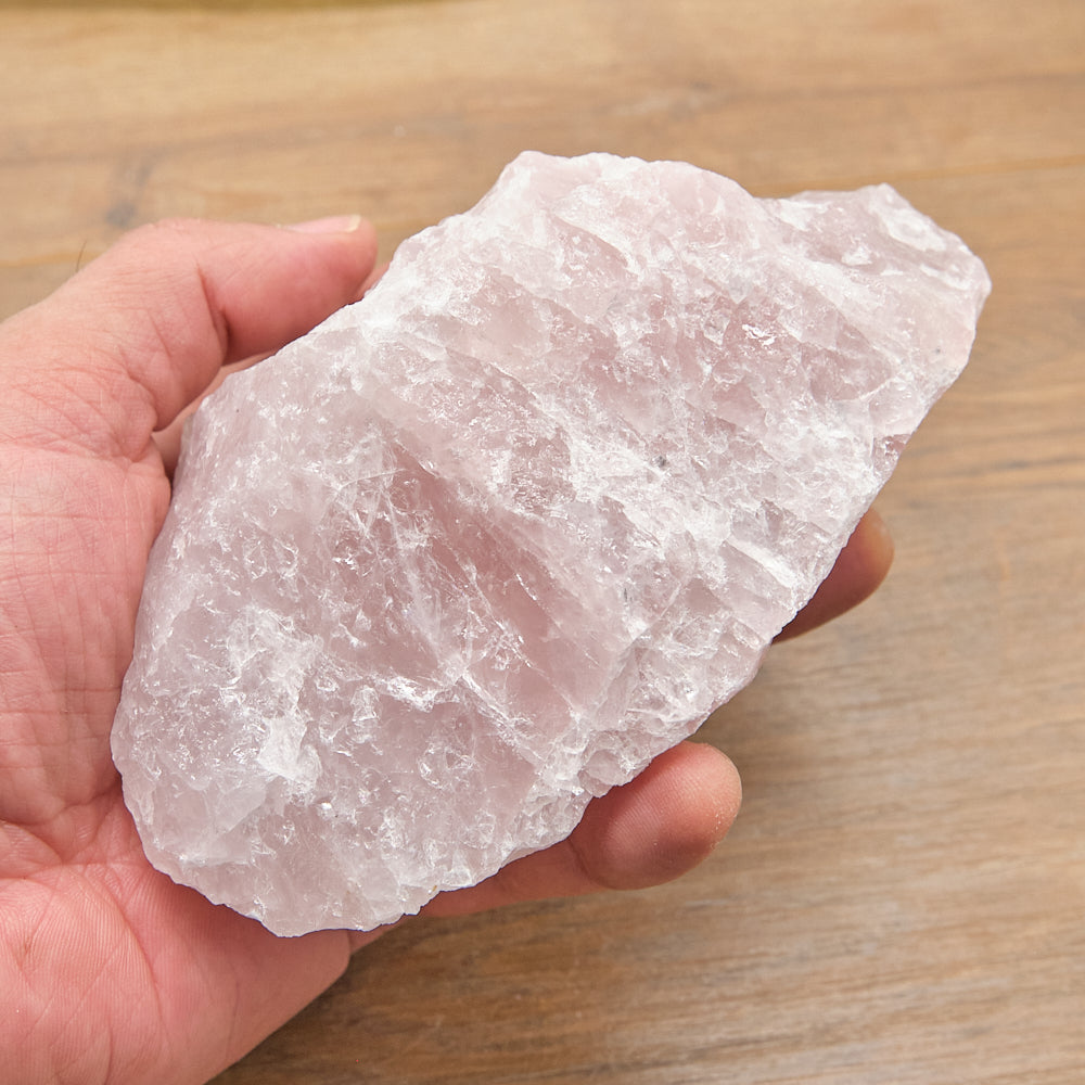 Large Rough Rose Quartz Rock 822g