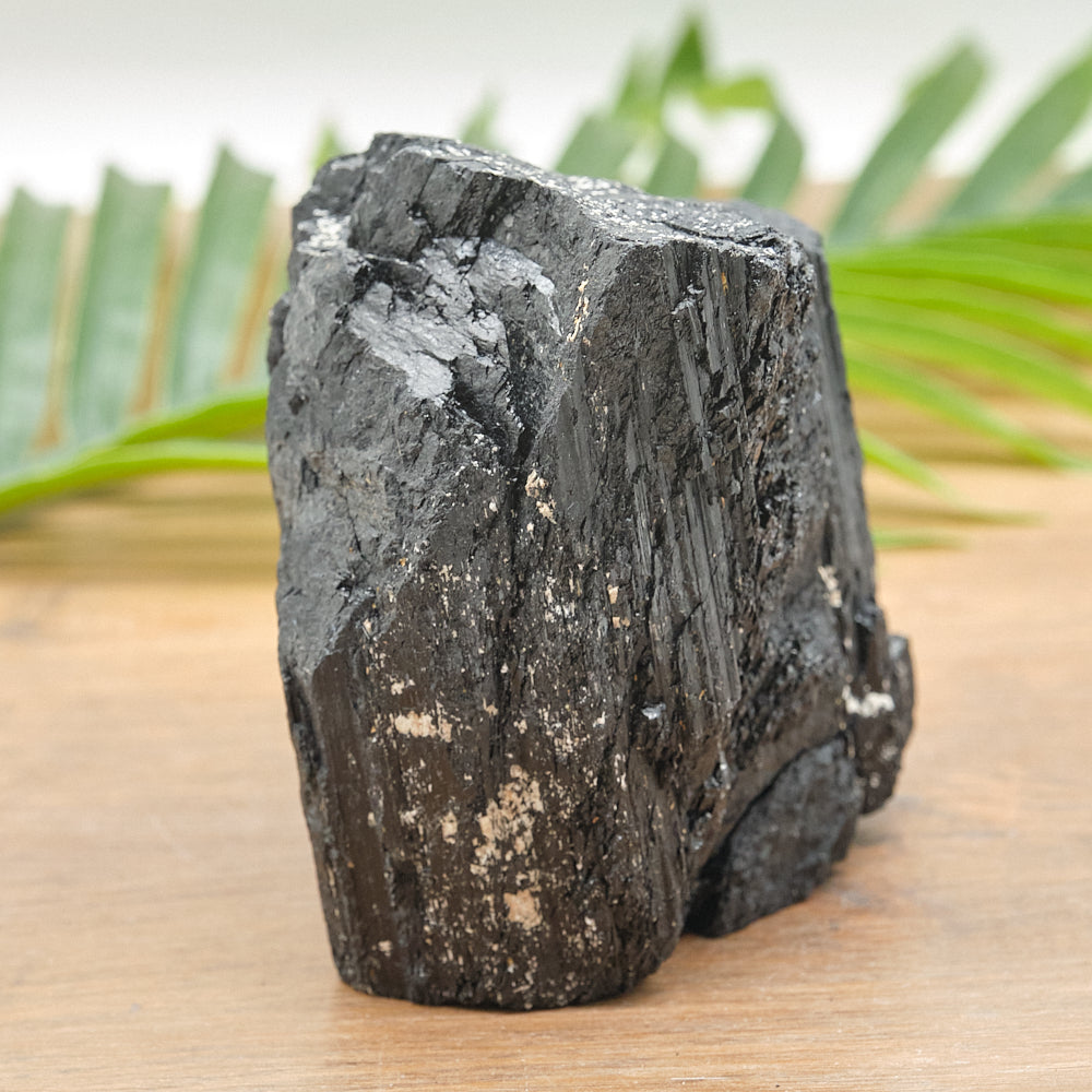 Large Rough Black Tourmaline Natural Rock 1647g