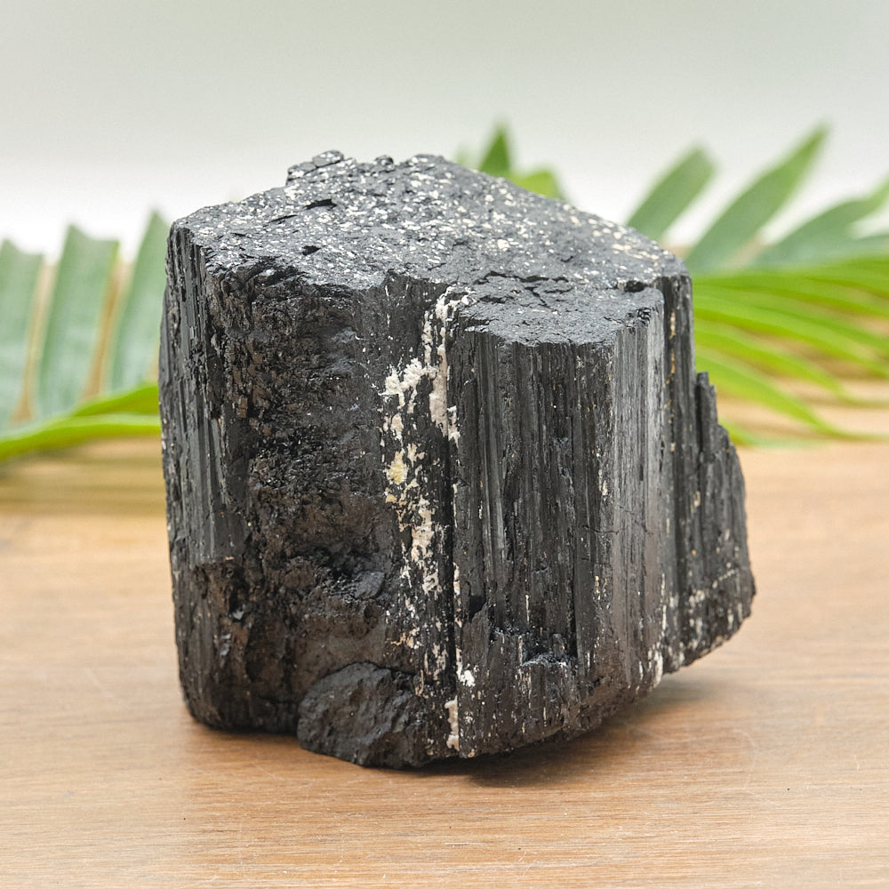 Large Rough Black Tourmaline Natural Rock 1647g