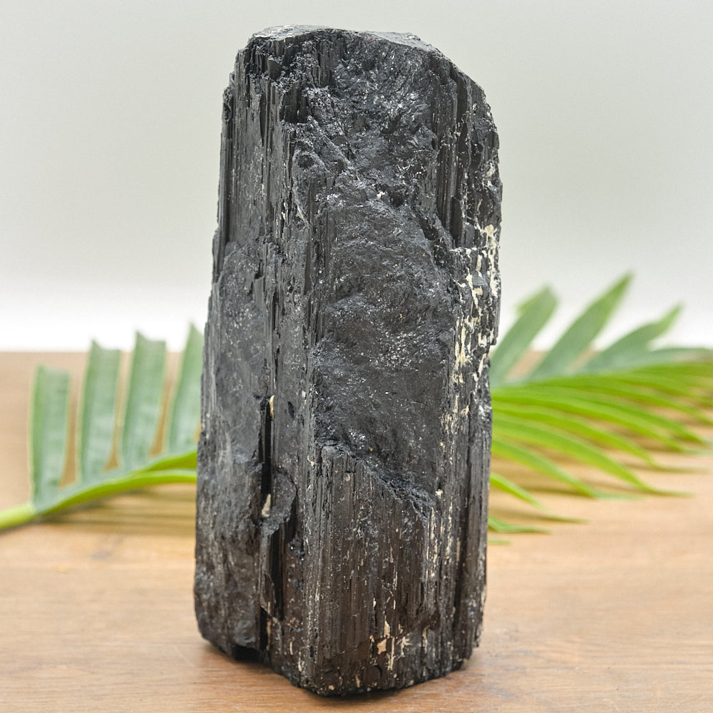 Large Rough Black Tourmaline Natural Rock 1852g
