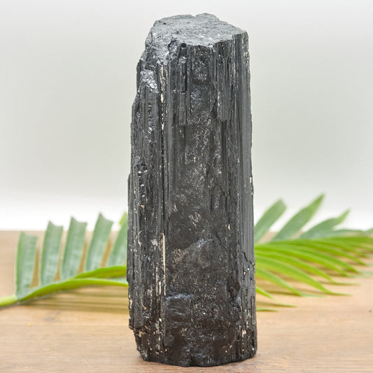 Large Rough Black Tourmaline Natural Rock 2076g