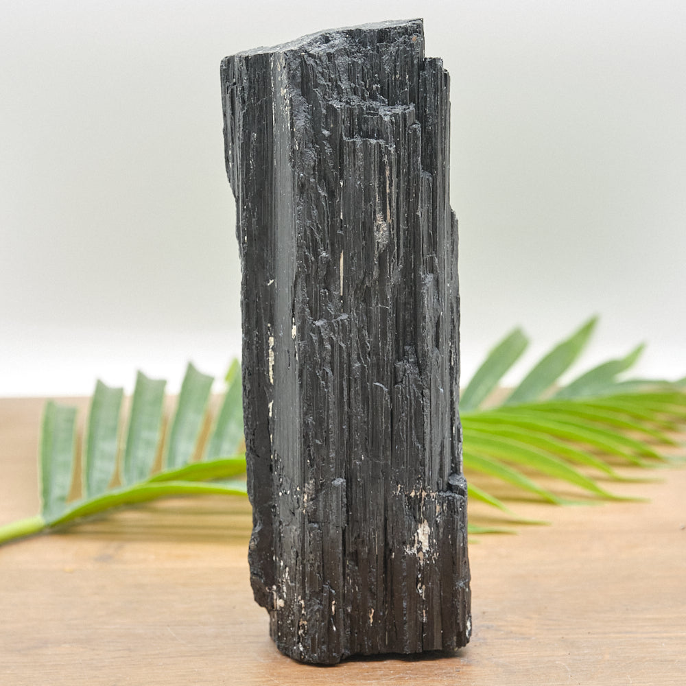 Large Rough Black Tourmaline Natural Rock 2076g