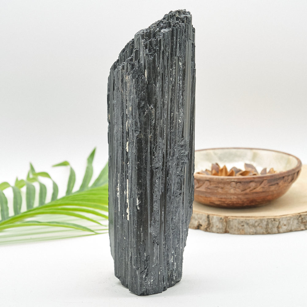 Large Rough Black Tourmaline Natural Rock 3078g