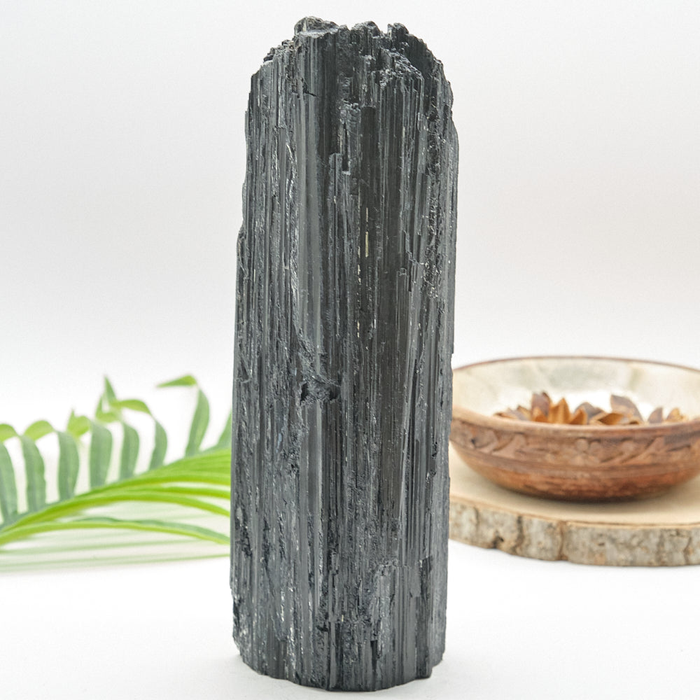 Large Rough Black Tourmaline Natural Rock 3078g