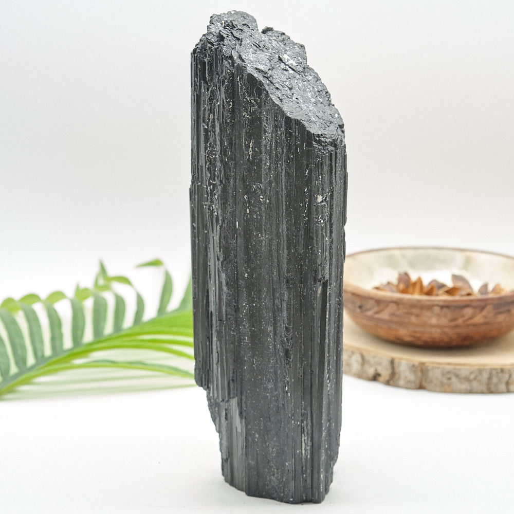Large Rough Black Tourmaline Natural Rock 3078g