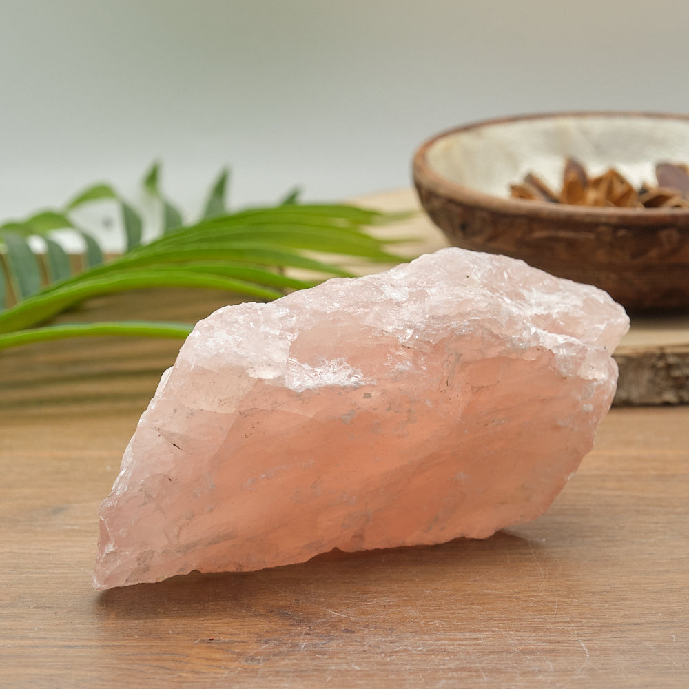 Large Rough Rose Quartz Rock 1215g