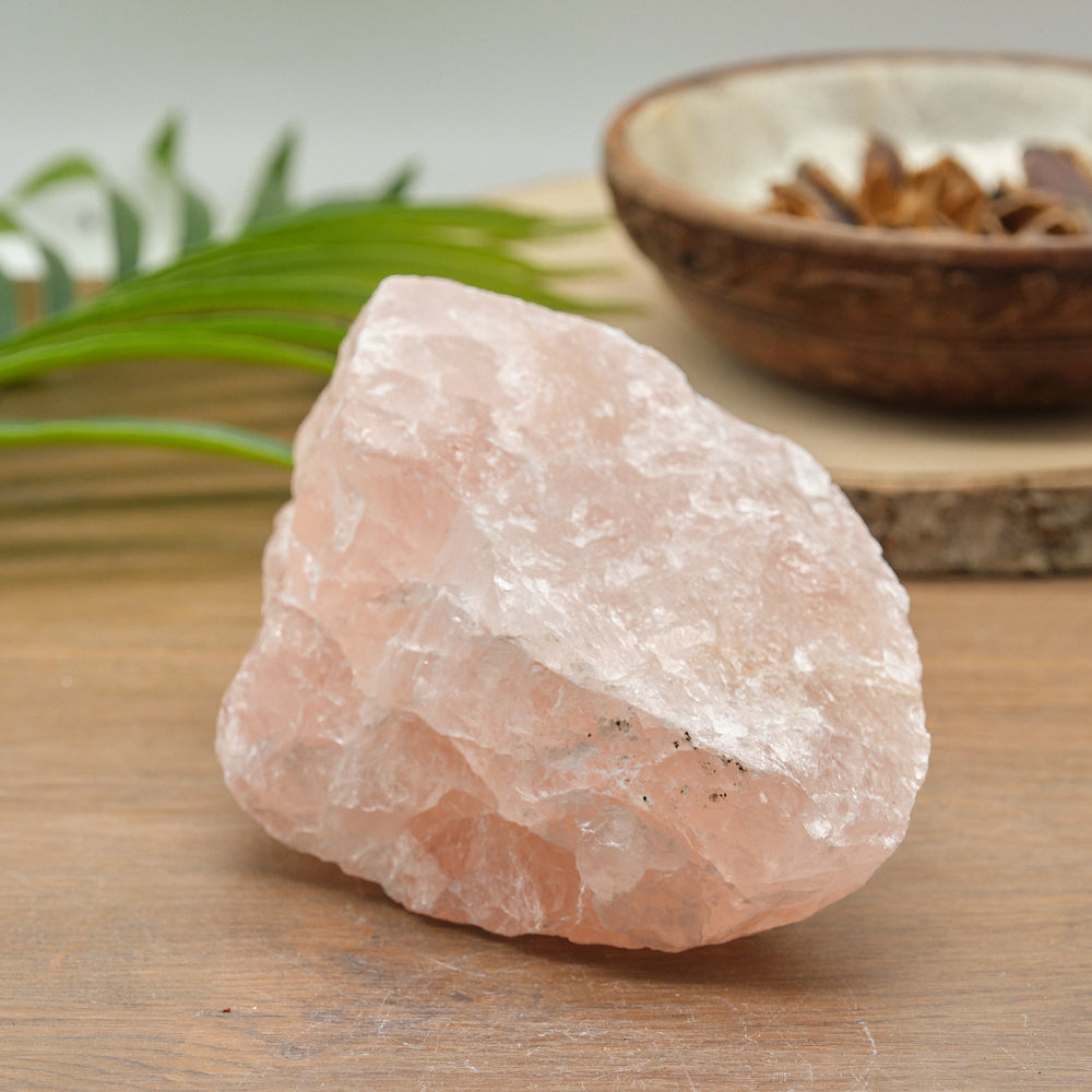 Large Rough Rose Quartz Rock 1174g