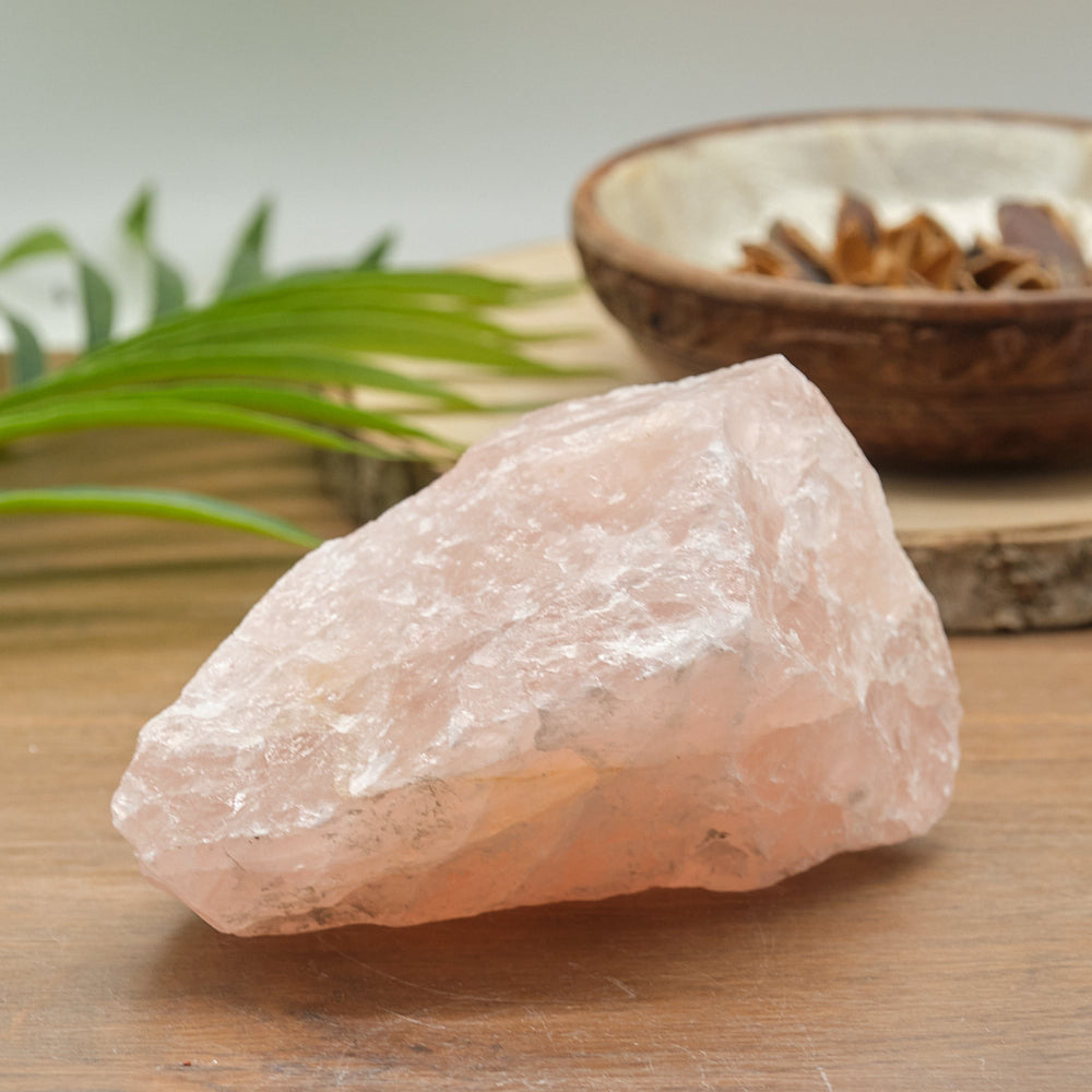 Large Rough Rose Quartz Rock 1174g