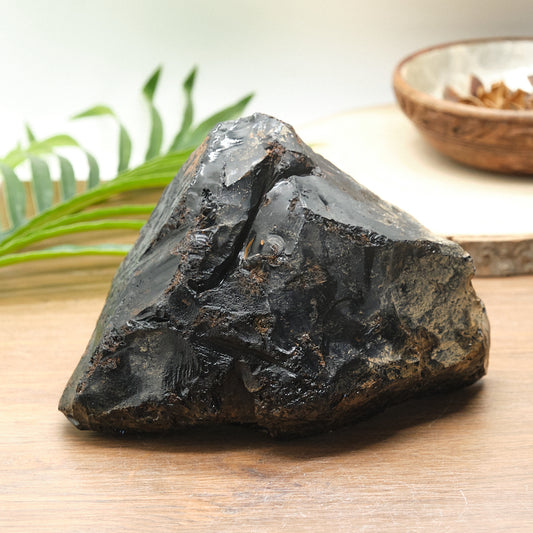 Large Rough Black Obsidian Natural Rock 2kg