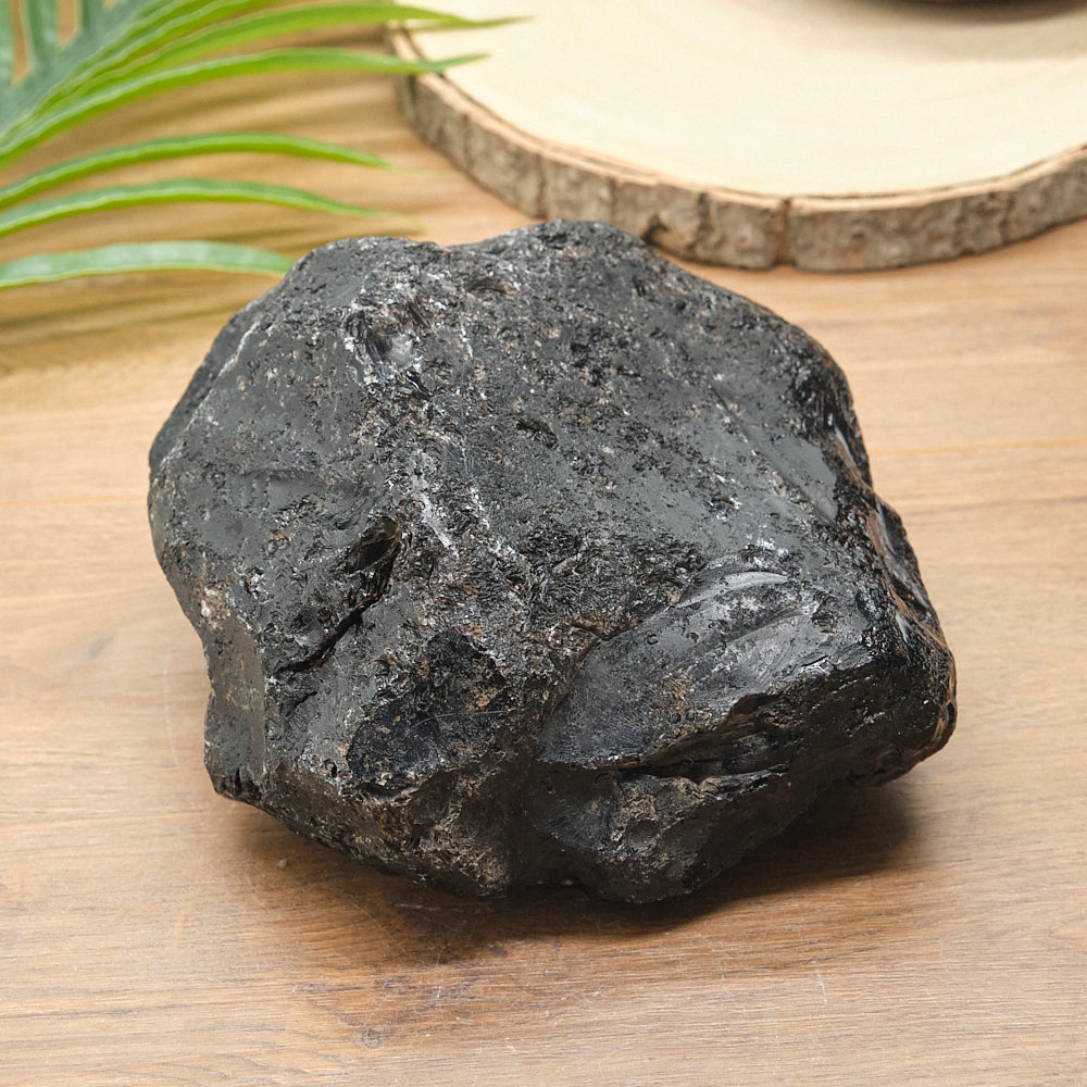 Large Rough Black Obsidian Natural Rock 2322g