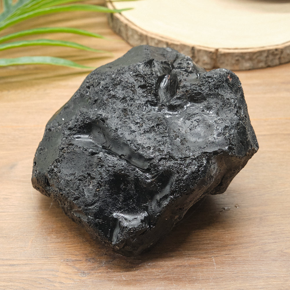 Large Rough Black Obsidian Natural Rock 2322g