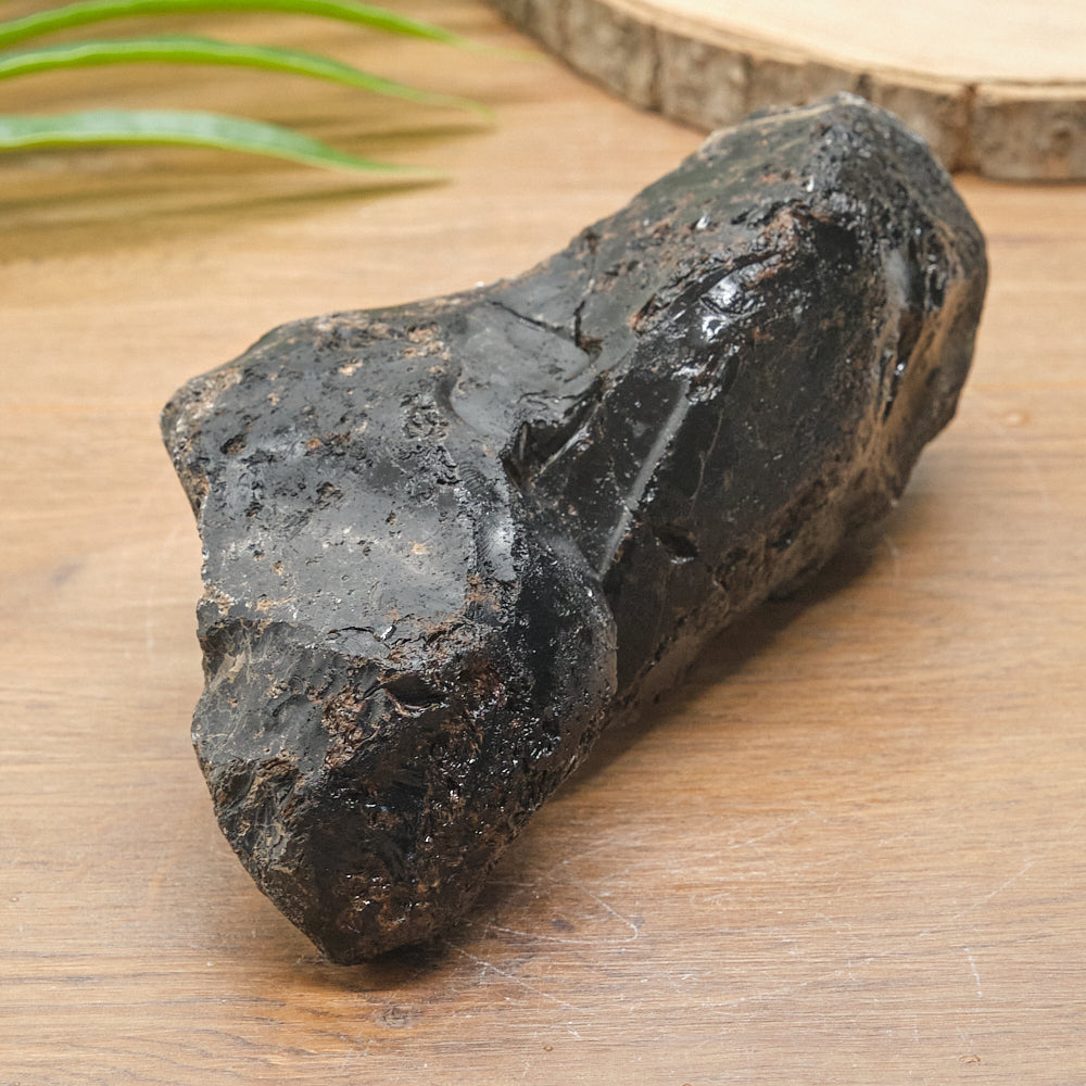 Large Rough Black Obsidian Natural Rock 1136g