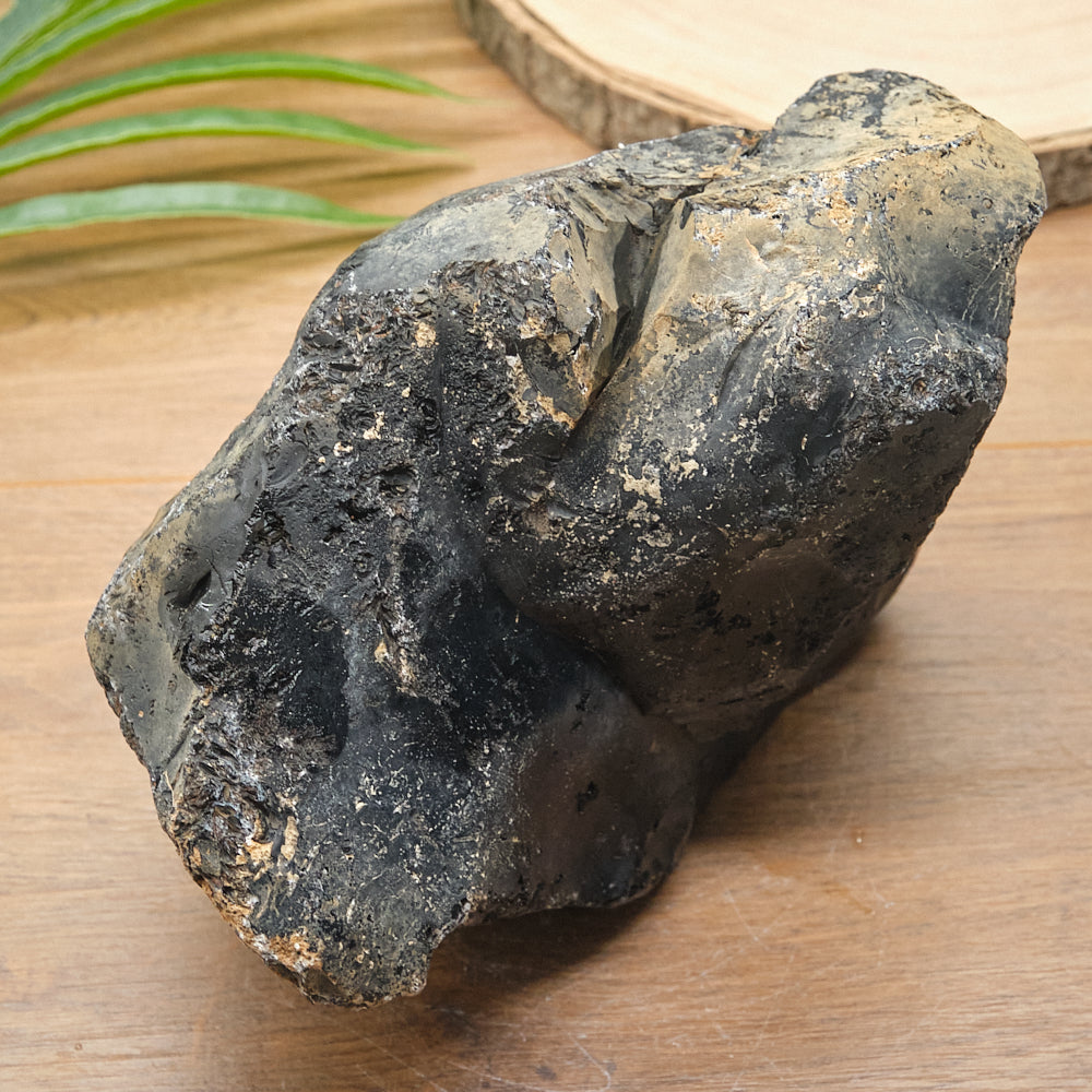 Large Rough Black Obsidian Natural Rock 2697g