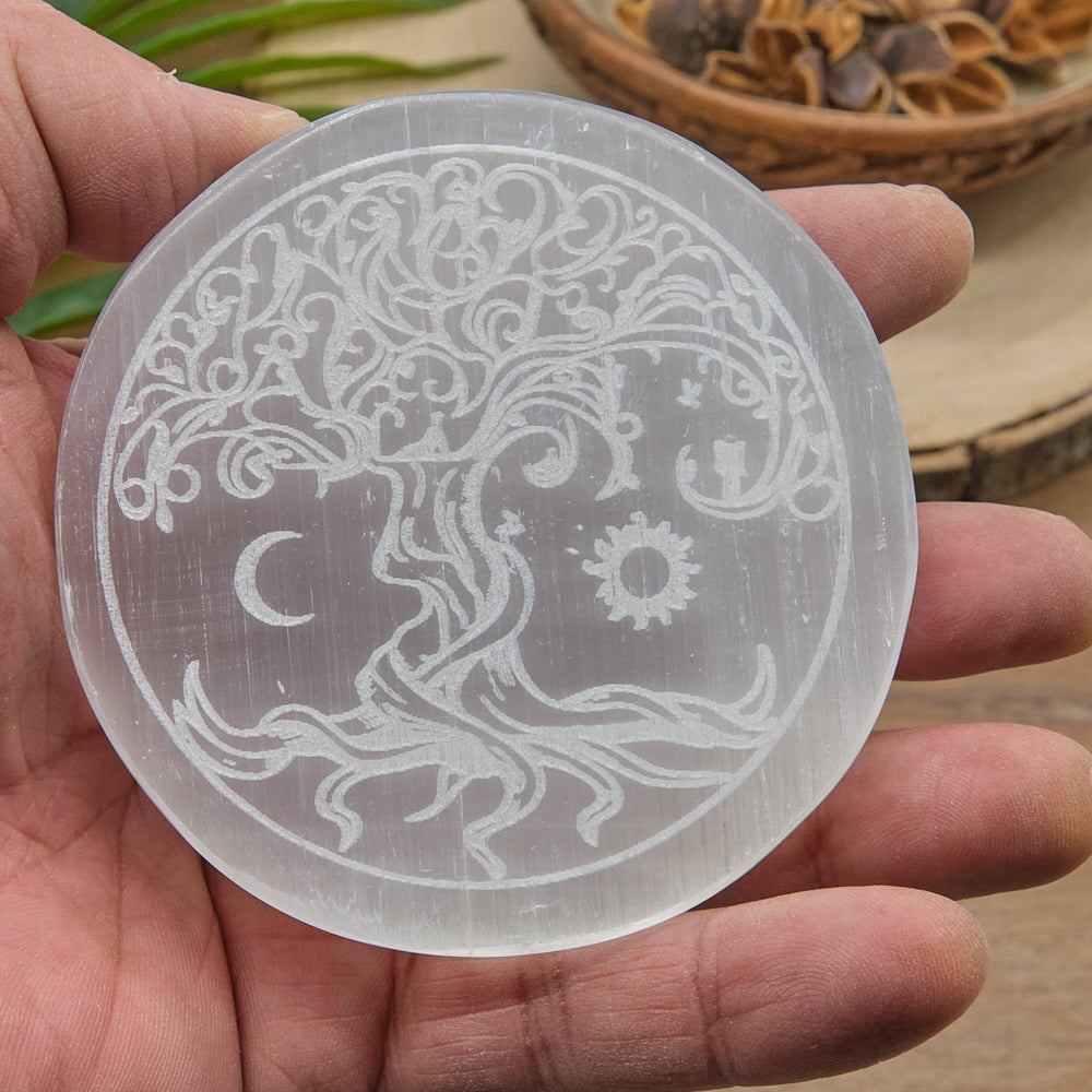 Selenite Plates 7-8cm