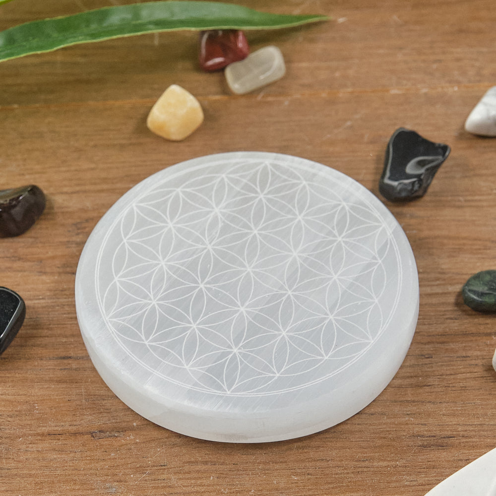 Selenite Plates 7-8cm