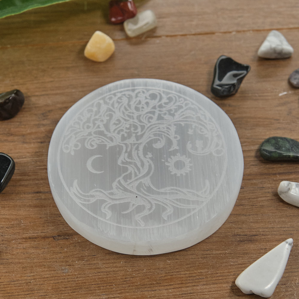 Selenite Plates 7-8cm