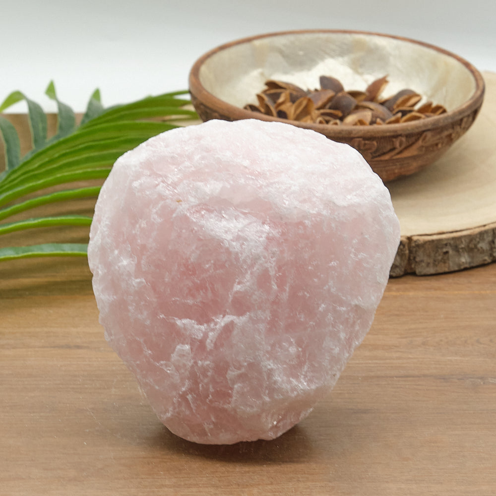 Large Rough Rose Quartz Rock 1387g