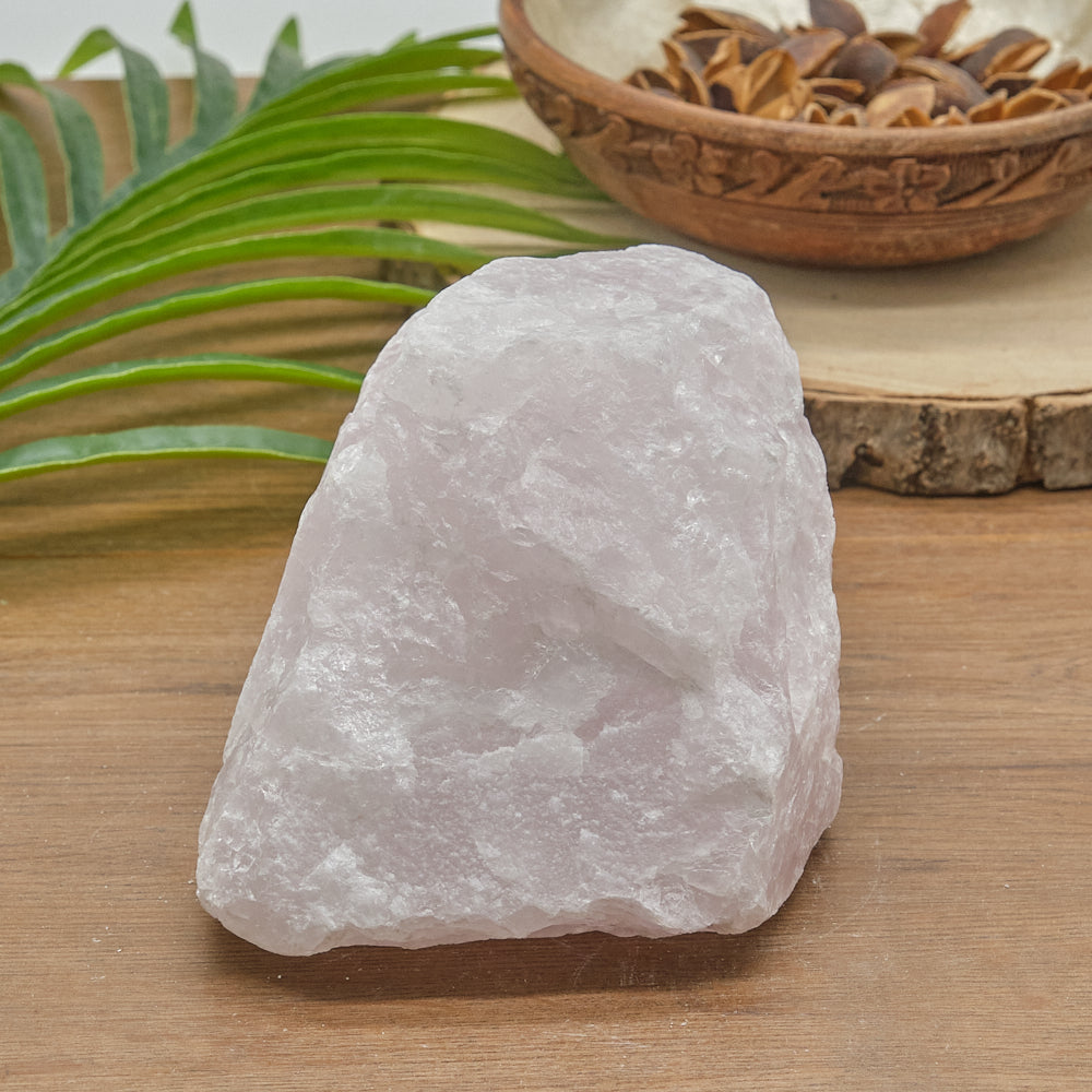 Large Rough Rose Quartz Rock 1387g