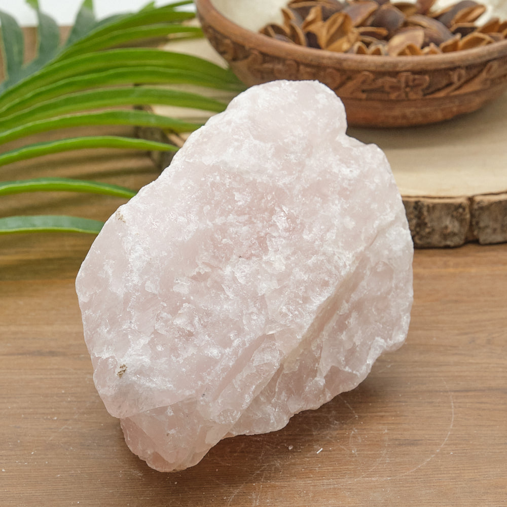Large Rough Rose Quartz Rock 1326g