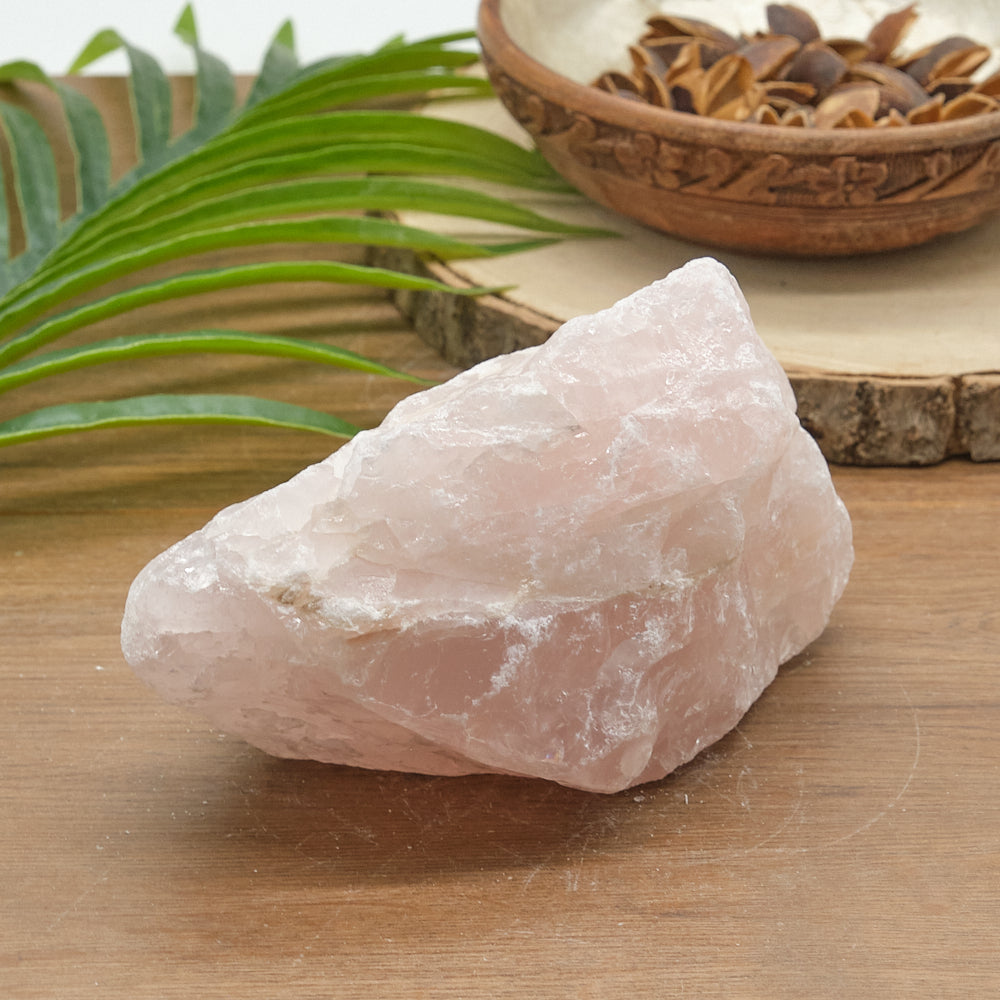 Large Rough Rose Quartz Rock 1326g