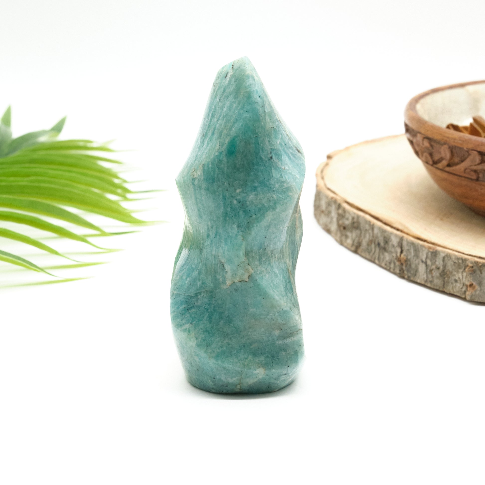 amazonite flame turquoise healing crystal