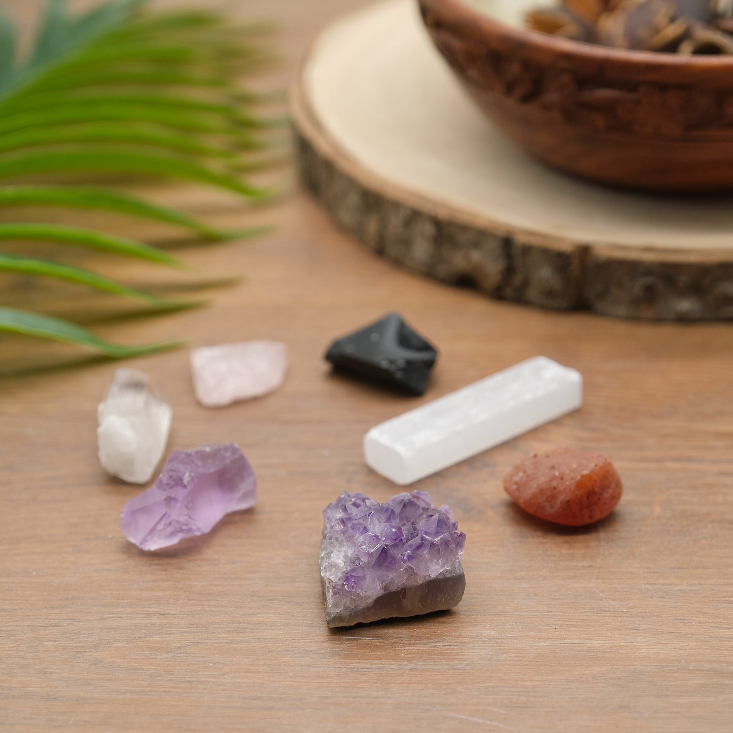 Small Natural Crystals Starter Kit Gift Set