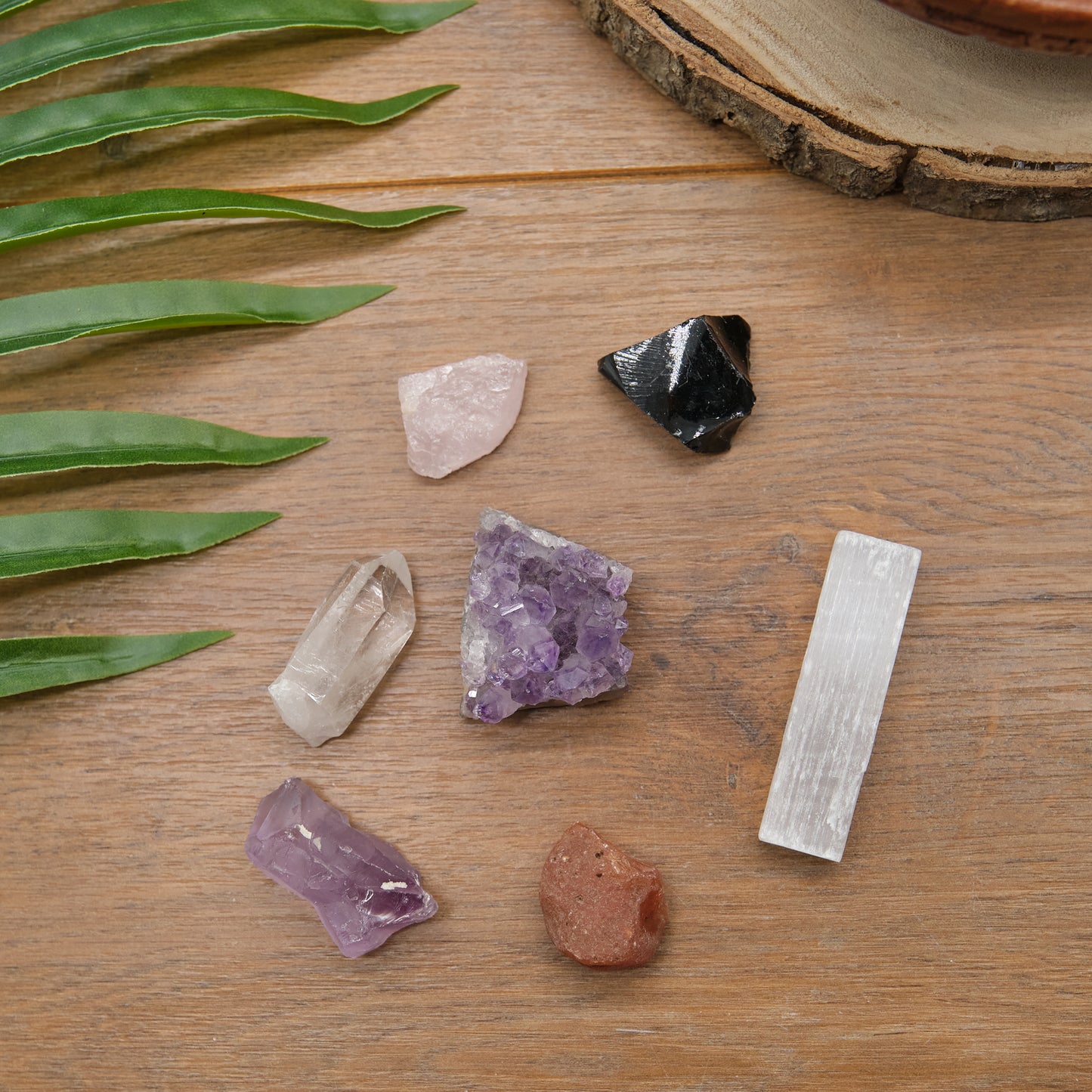 Small Natural Crystals Starter Kit Gift Set